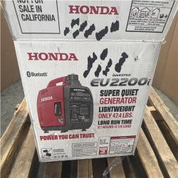 CALIFORNIA AS IS HONDA EU2200i INVERTER