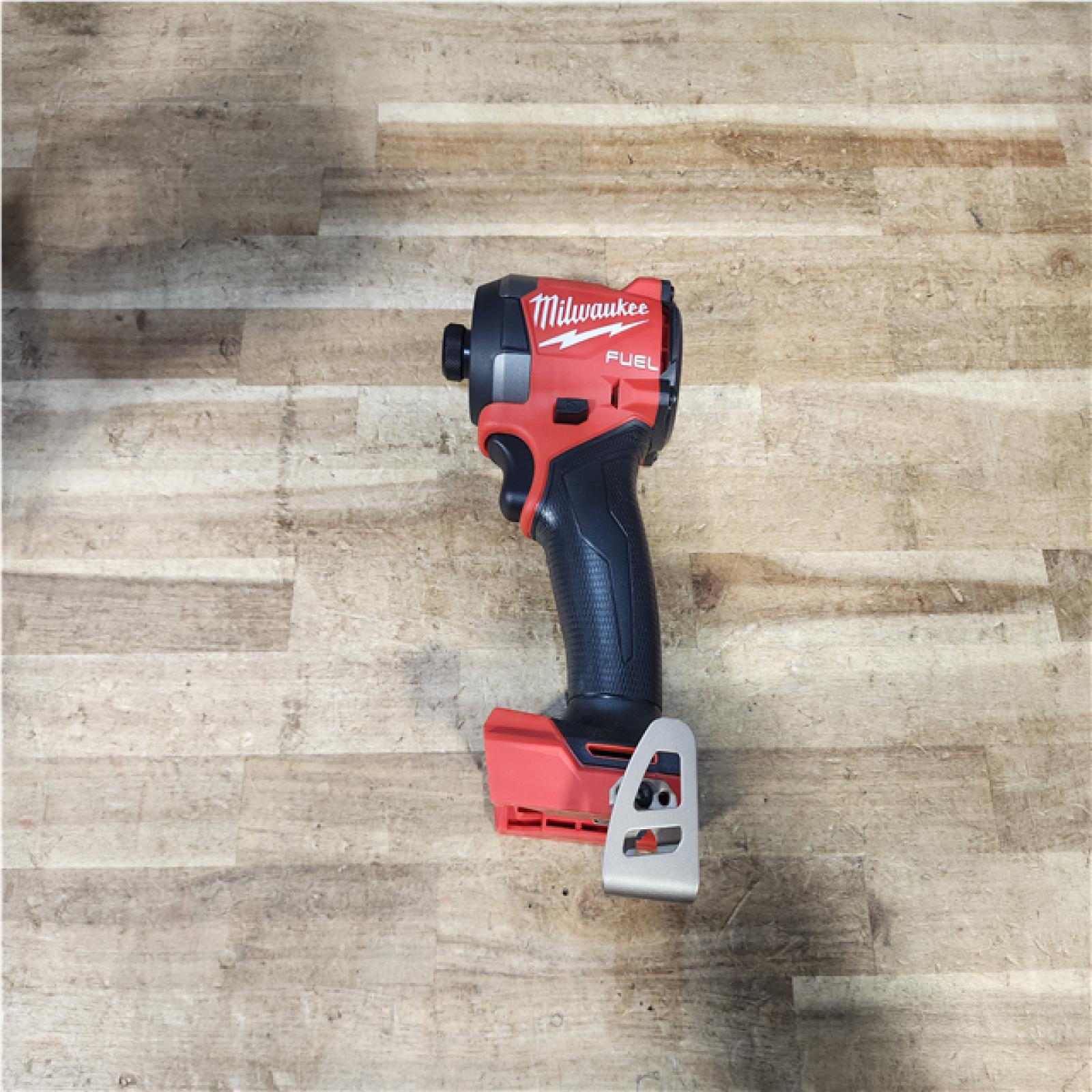 Houston Location As-IS Milwaukee FUEL 18V Lithium-Ion Brushless Cordless 1/4 in. Hex Impact Driver (Tool-Only)