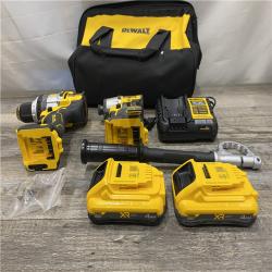 AS-IS DEWALT 20V MAX Lithium-Ion Cordless 2-Tool Combo Kit