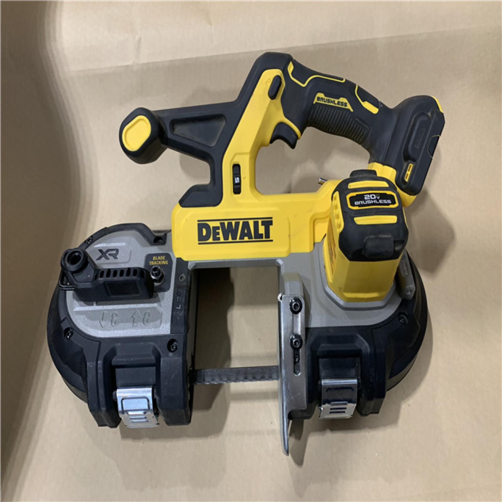 DEWALT 20-Volt MAX 3-3/8 in. Cordless Brushless Bandsaw (Tool-Only)