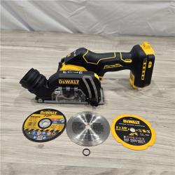 LIKE NEW! - DeWalt 20V MAX XR 3 in. Cordless Brushless Cut-Off Saw (Tool Only)