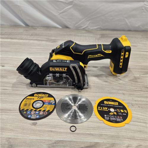 LIKE NEW! - DeWalt 20V MAX XR 3 in. Cordless Brushless Cut-Off Saw (Tool Only)