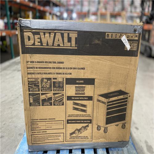 Dallas Location - As-Is DEWALT 37 in. 5-Drawer Tool Cabinet