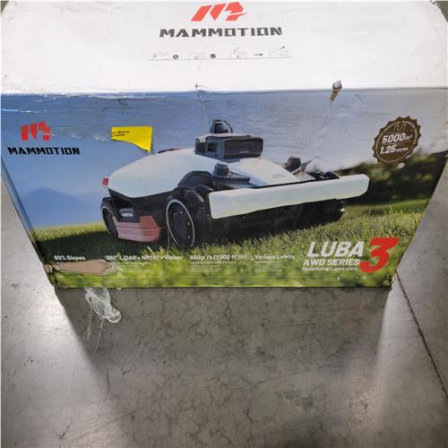 CALIFORNIA NEW MAMMOTION LUBA 3 AWD SERIES ROBOT LAWN MOWER