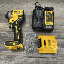 AS-IS DEWALT Atomic 20V Max Lithium-Ion Brushless Cordless Compact 1/4 in. Impact Driver Kit