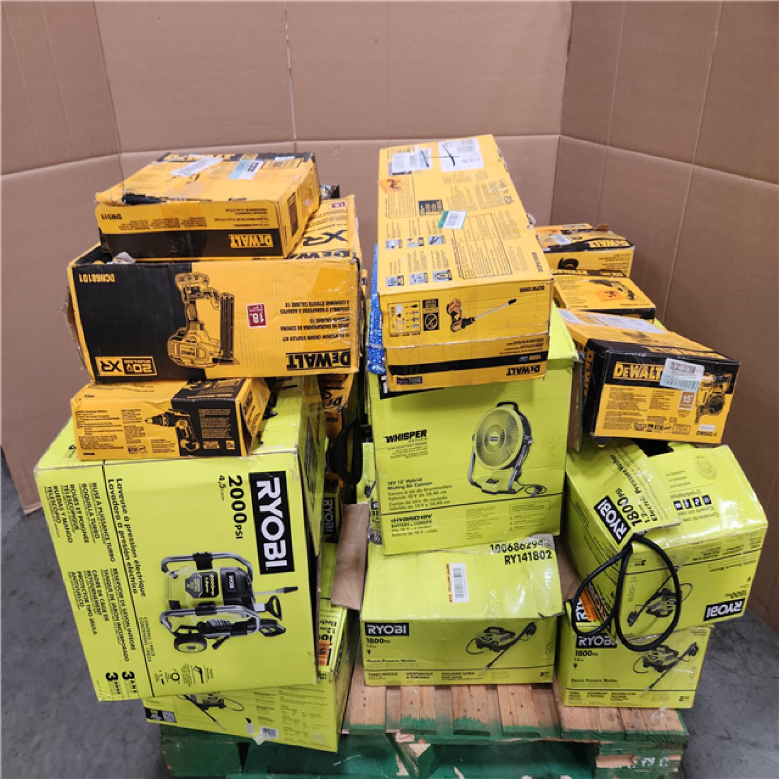 CALIFORNIA AS-IS TOOL PALLET