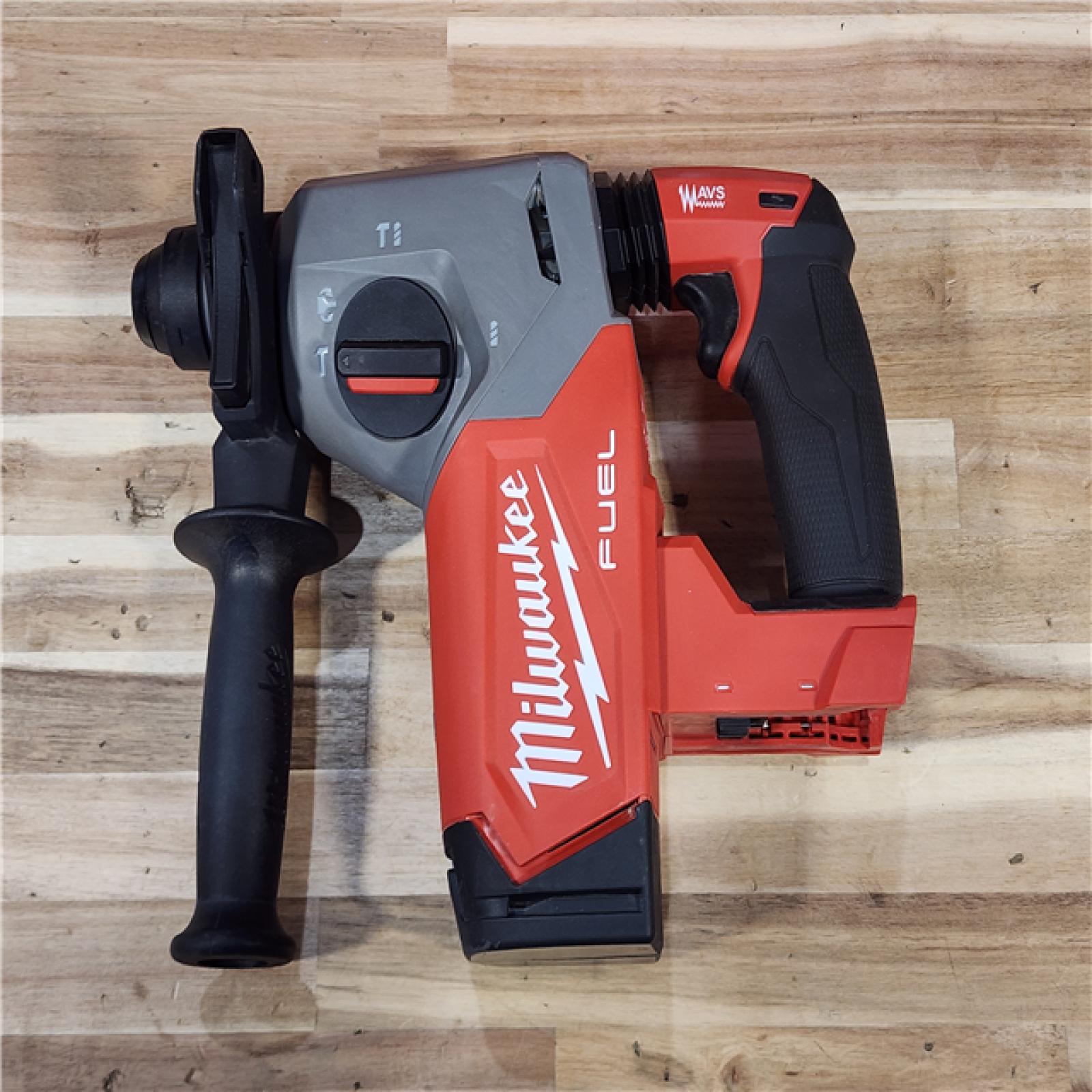 HOUSTON LOCATION - AS-IS Milwaukee FUEL 18V Lithium-Ion Brushless Cordless 1 in. SDS-Plus Rotary Hammer (Tool-Only)