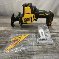 AS-IS DEWALT ATOMIC 20V MAX Cordless Brushless Compact Reciprocating Saw (Tool Only)