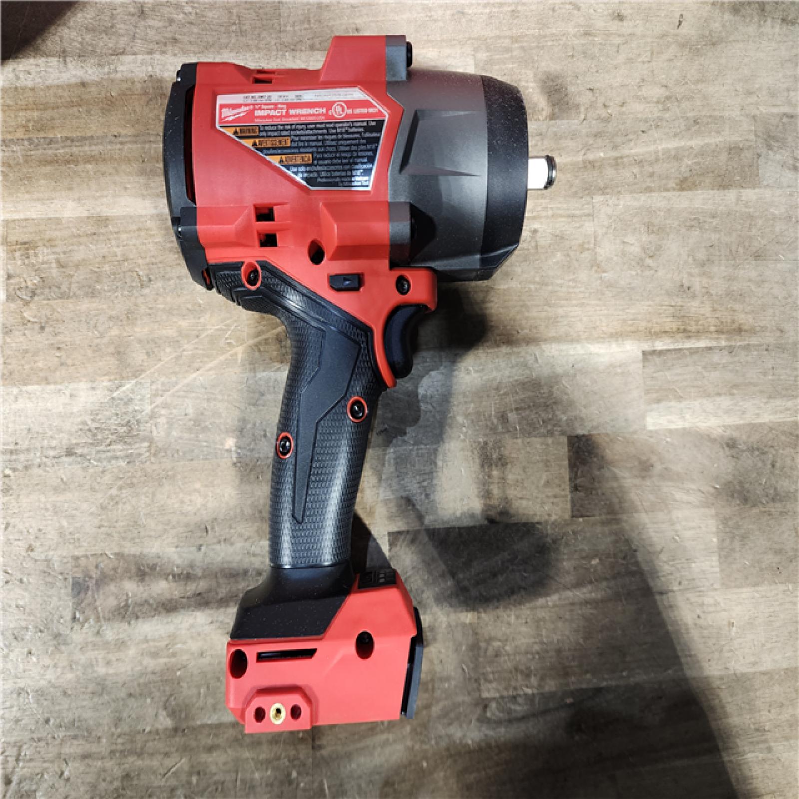 HOUSTON LOCATION - AS-IS Milwaukee M18 1/2 in. Cordless Brushless High Torque Impact Wrench Kit (Battery & Charger)
