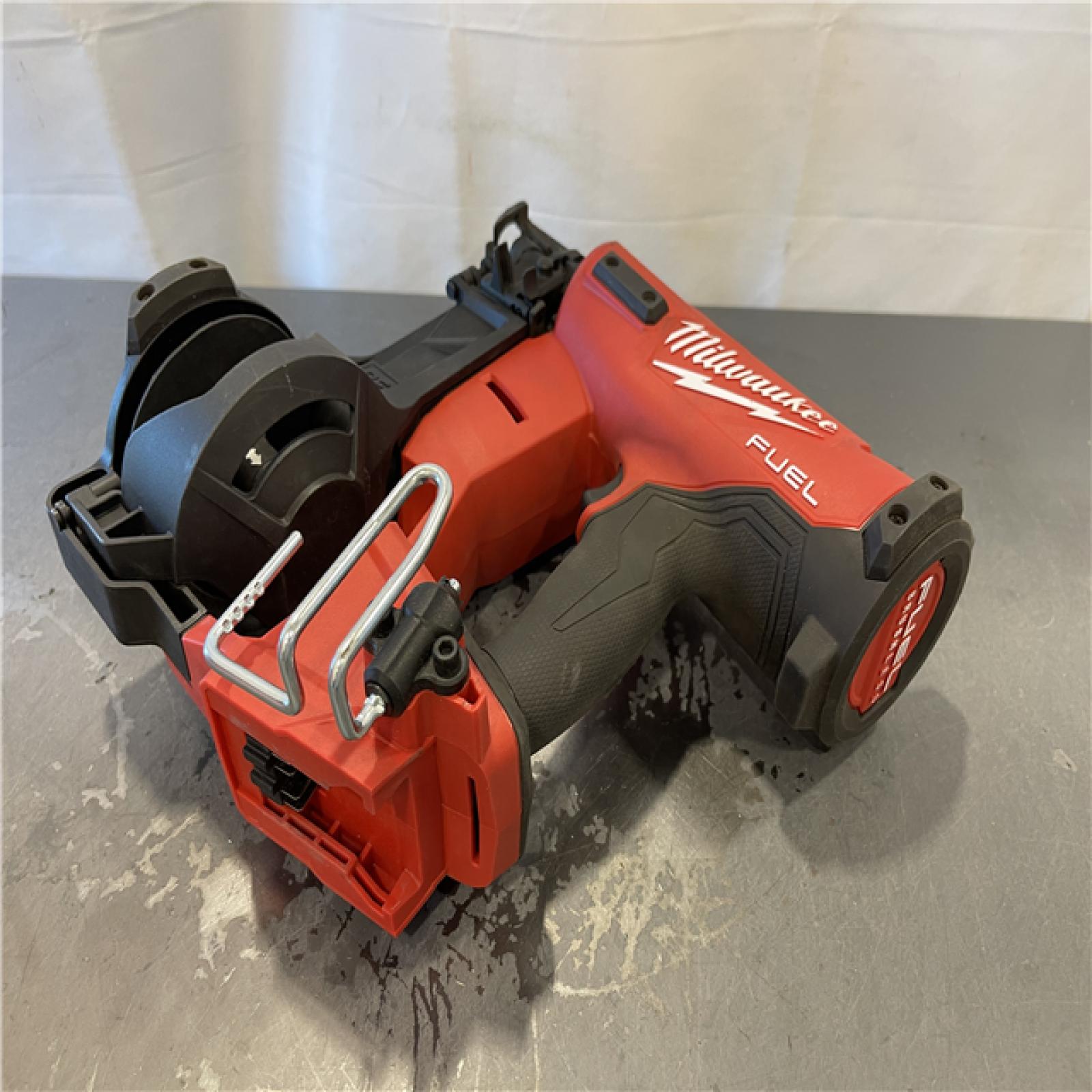 AS-IS - Milwaukee M18 FUEL 18-Volt Lithium-Ion Brushless Cordless Coil Roofing Nailer