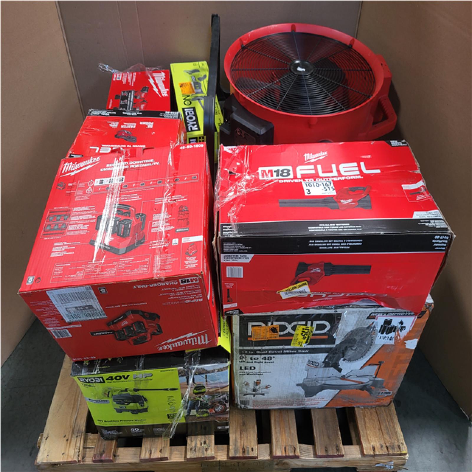 CALIFORNIA AS-IS TOOL PALLET