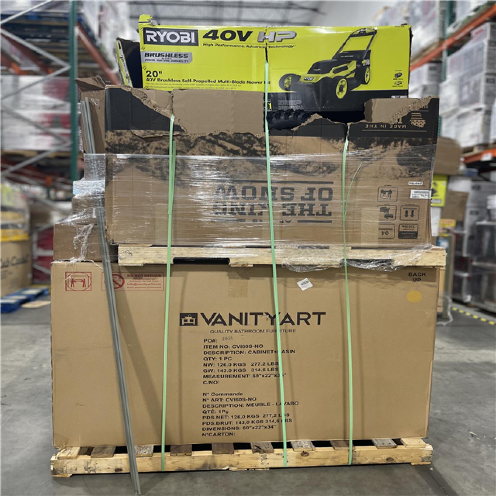 DALLAS LOCATION- AS-IS HOME IMPROVEMENT PALLET