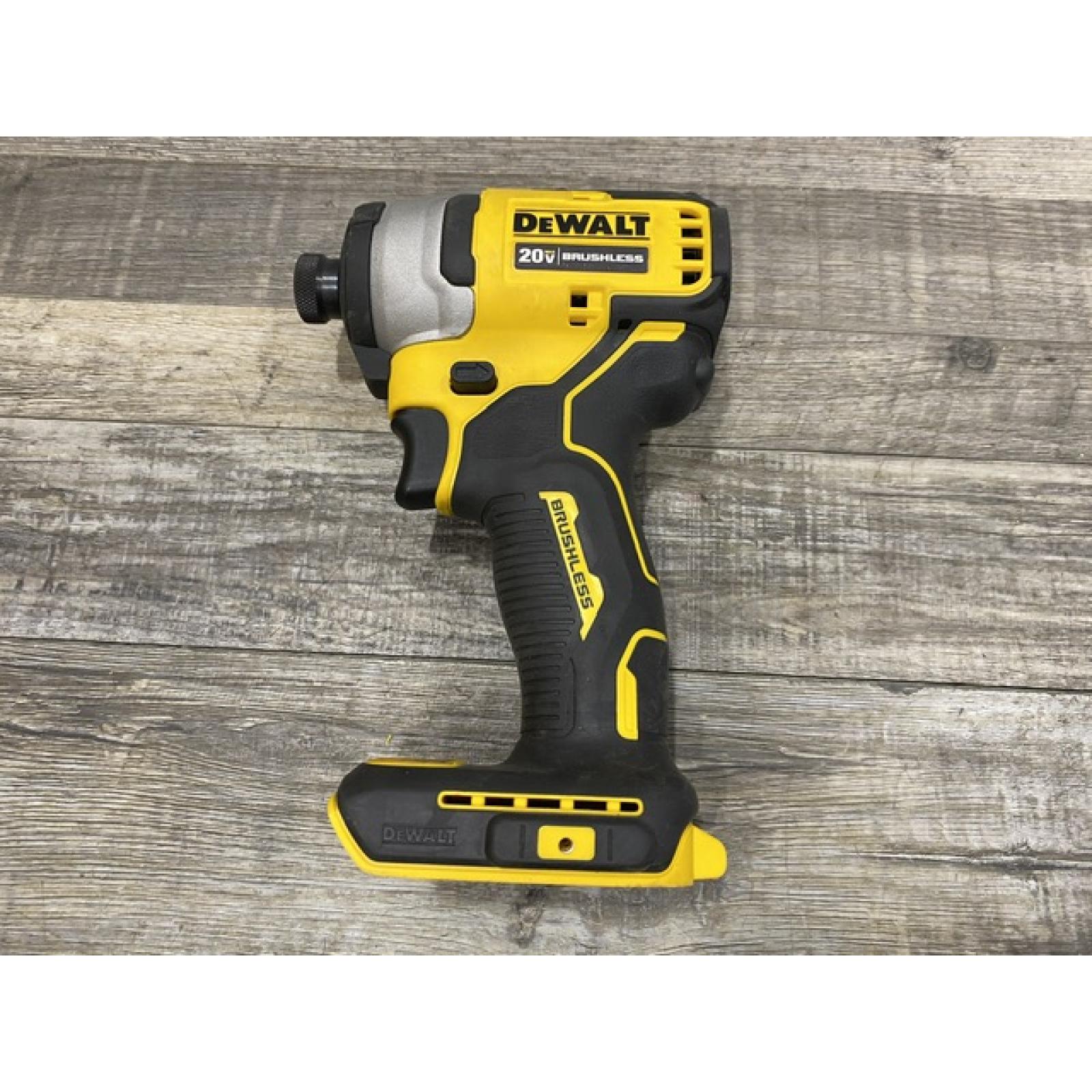 AS-IS DEWALT Atomic 20V Max Lithium-Ion Brushless Cordless Compact 1/4 in. Impact Driver Kit