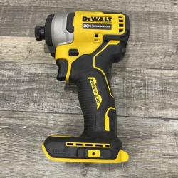 AS-IS DEWALT Atomic 20V Max Lithium-Ion Brushless Cordless Compact 1/4 in. Impact Driver Kit
