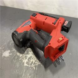 AS-IS - Milwaukee M18 FUEL 18-Volt Lithium-Ion Brushless Cordless 18-Gauge 1/4 in. Narrow Crown Stapler