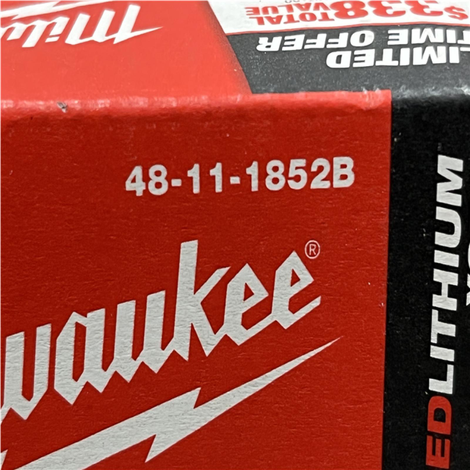 NEW - Milwaukee 18-Volt Lithium-Ion XC Extended Capacity 5.0 Ah Battery Pack (2-Pack)