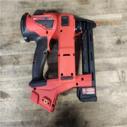HOUSTON LOCATION - AS-IS MILWAUKEE FUEL 18-Volt Lithium-Ion Brushless Cordless 18-Gauge 1/4 in. Narrow Crown Stapler (Tool-Only)