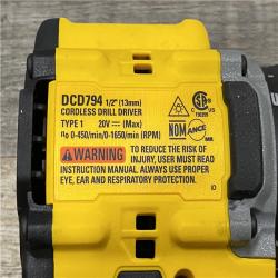 AS-IS DEWALT ATOMIC 20-Volt MAX Lithium-Ion Cordless Combo (2-Tool) Kit