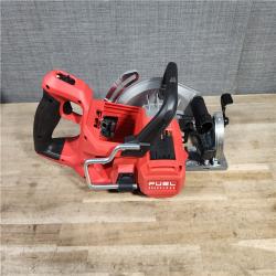 HOUSTON LOCATION - AS-IS (APPEARS LIKE NEW) MILWAUKEE 7-1/4 REAR HANDLE CIRCULAR SAW (TOOL ONLY)