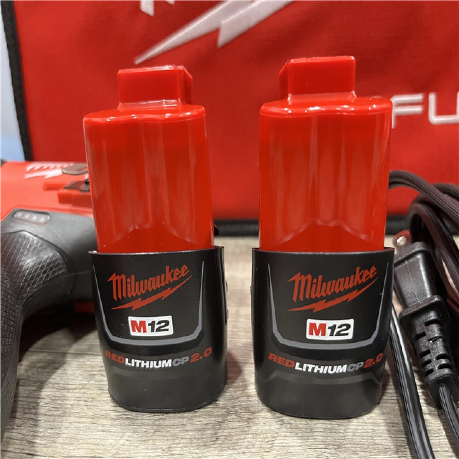 AS-IS Milwaukee FUEL SURGE 12V Lithium-Ion Brushless Cordless 1/4 in. Hex Impact Driver Compact Kit