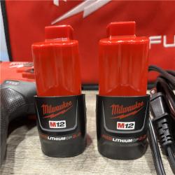 AS-IS Milwaukee FUEL SURGE 12V Lithium-Ion Brushless Cordless 1/4 in. Hex Impact Driver Compact Kit
