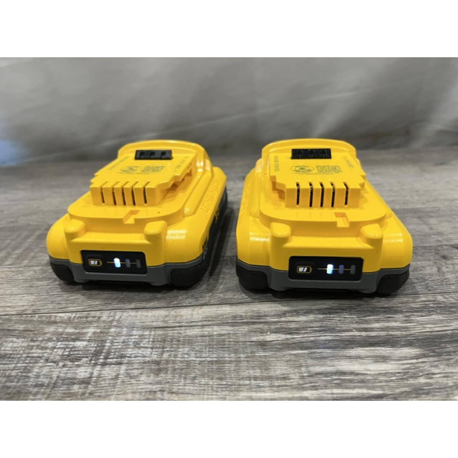 AS-IS DEWALT 20V MAX XR Lithium-Ion 4.0 Ah Battery Packs (2-Pack)