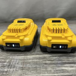 AS-IS DEWALT 20V MAX XR Lithium-Ion 4.0 Ah Battery Packs (2-Pack)