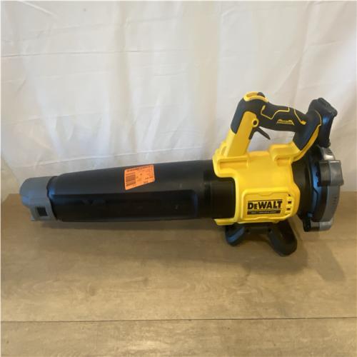 AS-IS DEWALT 20V MAX 125 MPH 450 CFM Brushless Cordless Handheld Leaf Blower with Concentrator Nozzle (Tool Only)