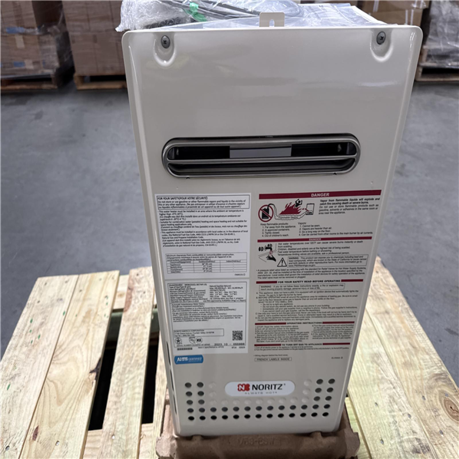 California NEW Noritz Tankless Water Heater