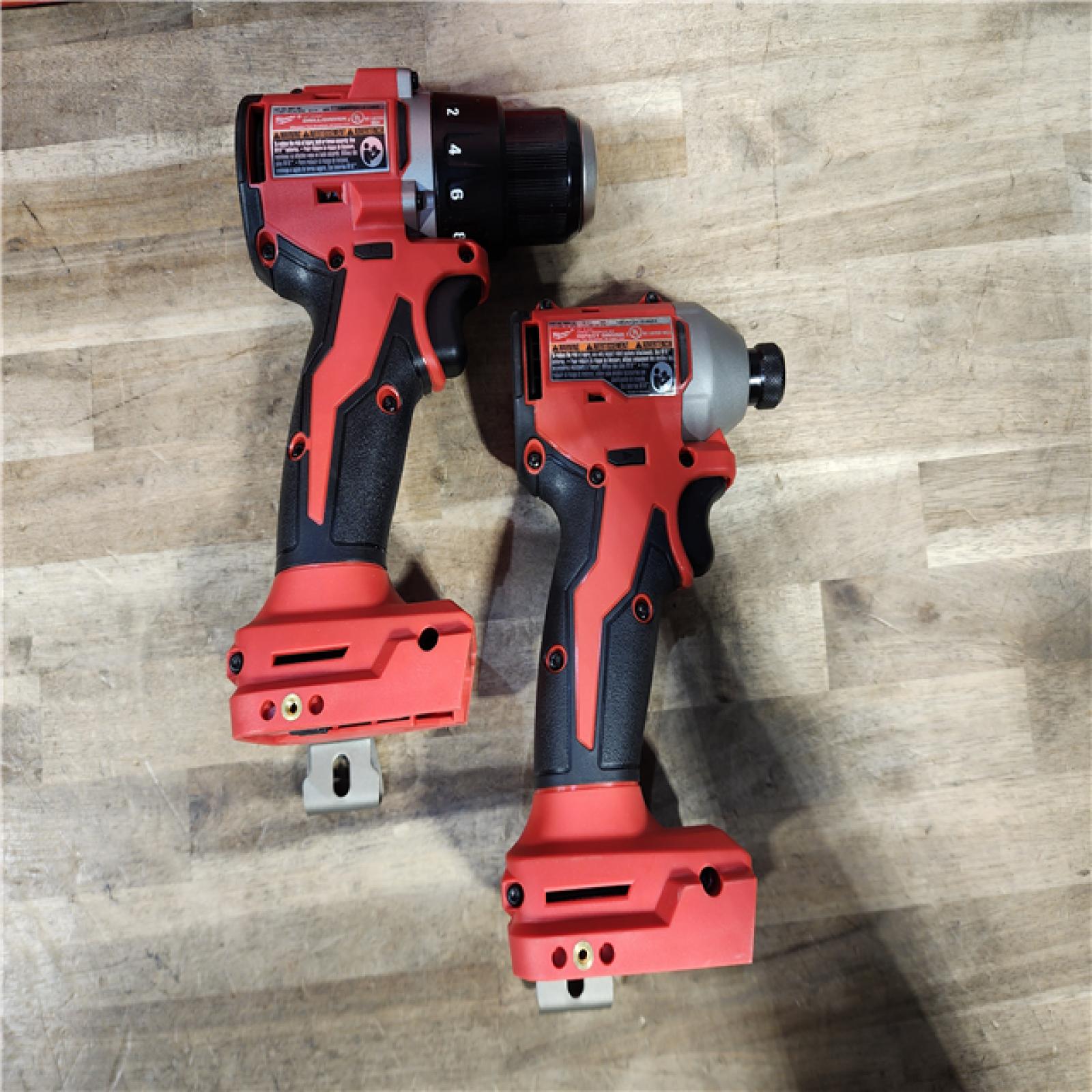 HOUSTON LOCATION - AS-IS Milwaukee M18 Compact Brushless 2-Tool Combo Kit