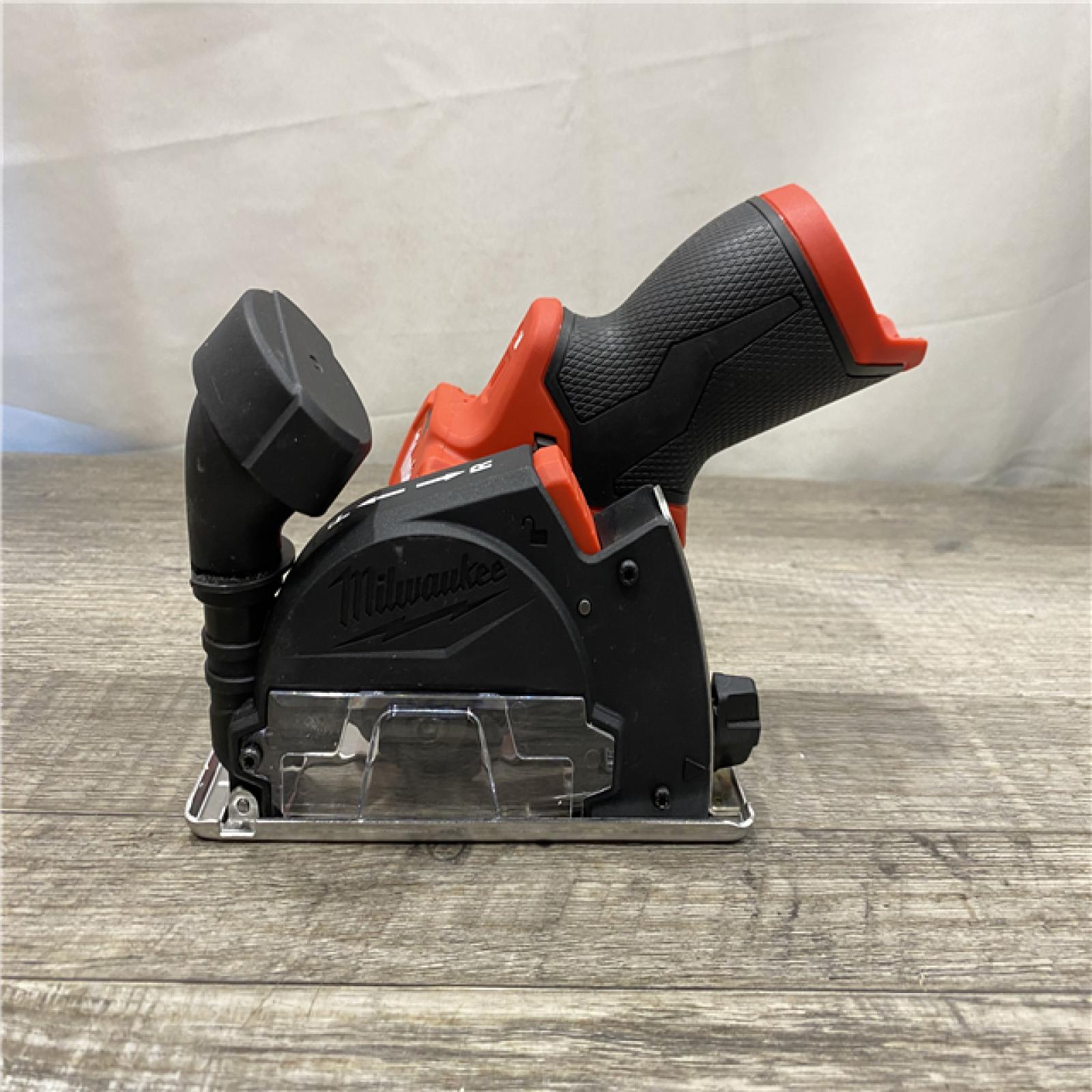 AS-IS Milwaukee  FUEL 12V Lithium-Ion Brushless Cordless 3 in. Cut Off Saw (Tool-Only)