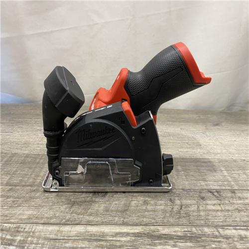 AS-IS Milwaukee  FUEL 12V Lithium-Ion Brushless Cordless 3 in. Cut Off Saw (Tool-Only)
