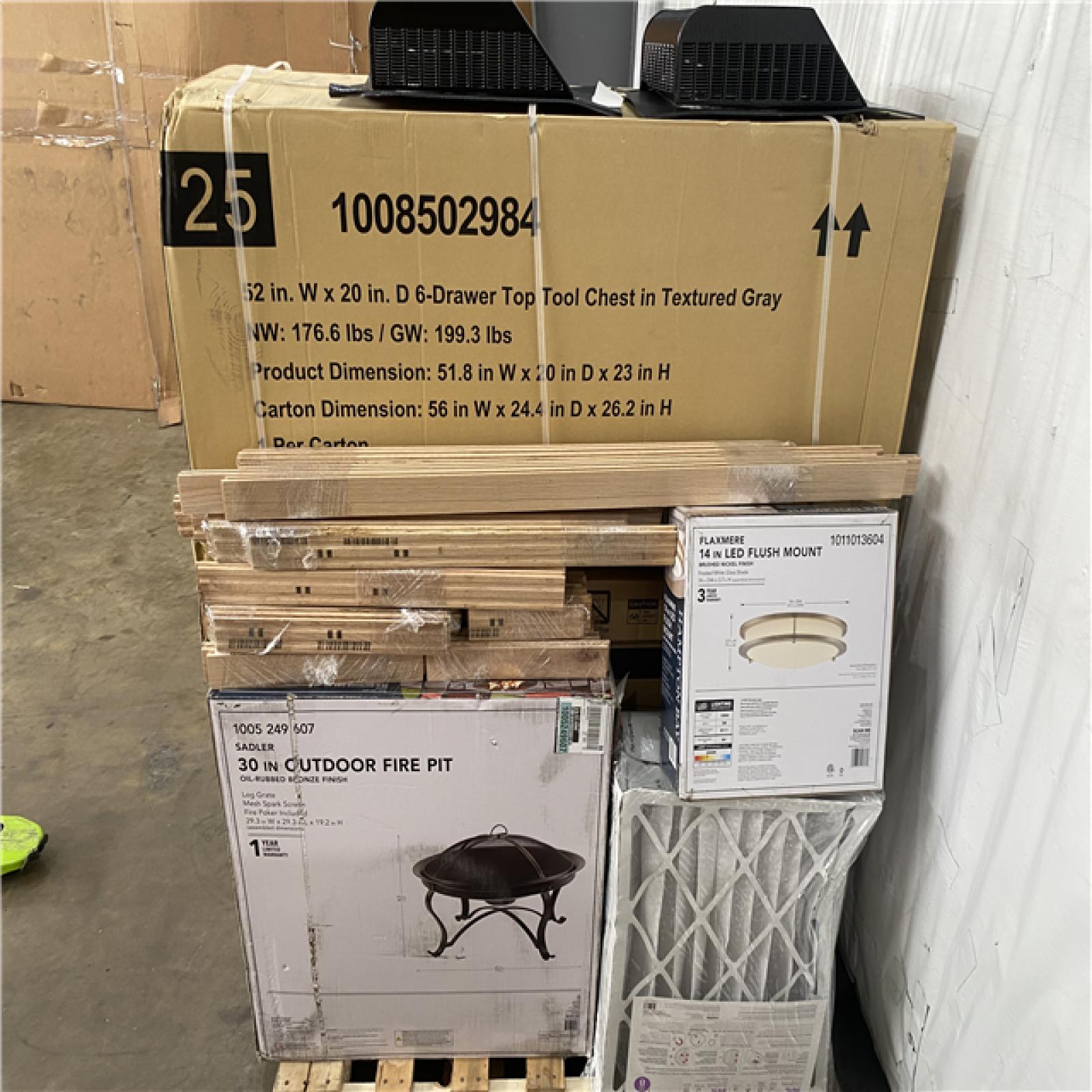 Houston Location AS IS - Home Improvement Pallet