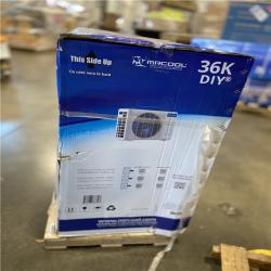 DALLAS LOCATION - MRCOOL DIY 36,000 BTU 3-Ton Mini Split Heat Pump Condenser with 25 ft. Pre-Charged Line-Set and DIY Installation Kit 208V/230V