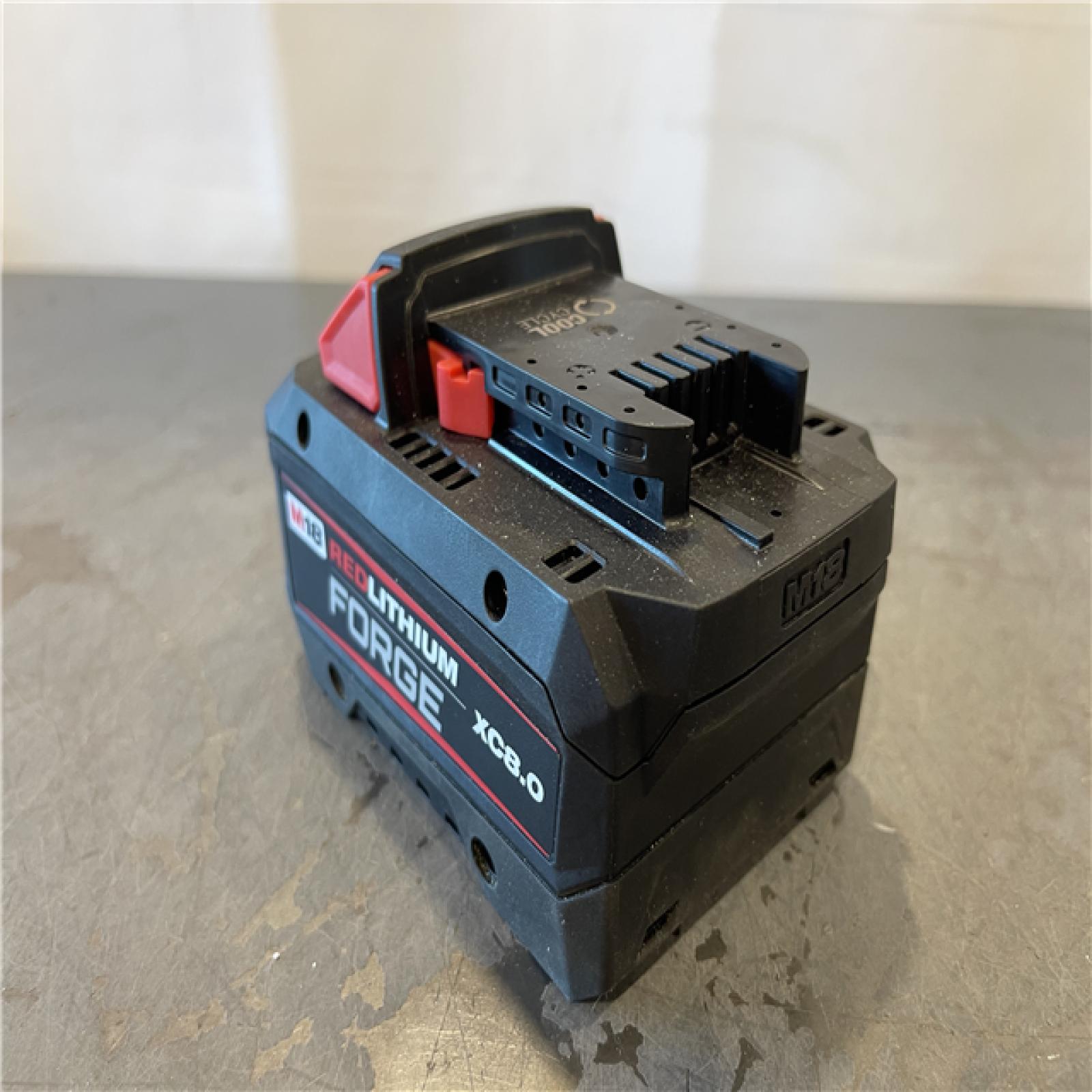 AS-IS - Milwaukee M18 18V Lithium-Ion REDLITHIUM FORGE XC 8.0 Ah Battery