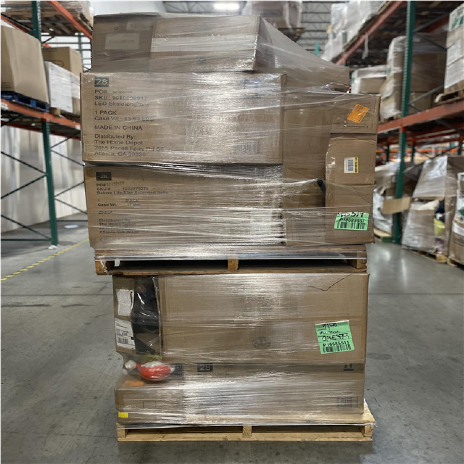 DALLAS LOCATION- AS-IS Mixed Holiday Pallet