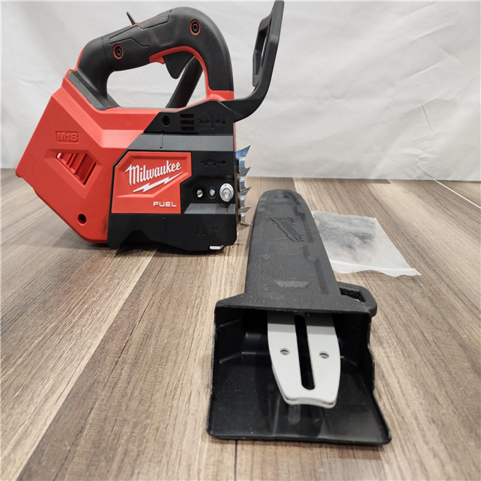 AS-IS - Milwaukee M18 FUEL 14  Top Handle 18-Volt Lithium-Ion Brushless Electric Cordless Chainsaw (Tool-Only)