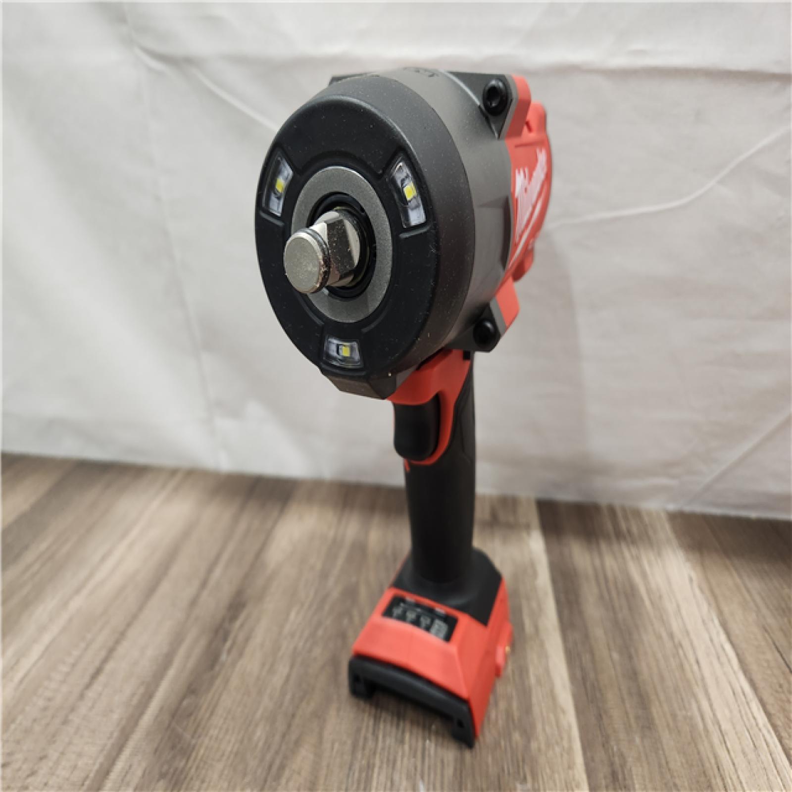 AS-IS- Milwaukee M18 FUEL 18V Lithium-Ion Brushless Cordless 1/2 in. Impact Wrench with Friction Ring (Tool-Only)