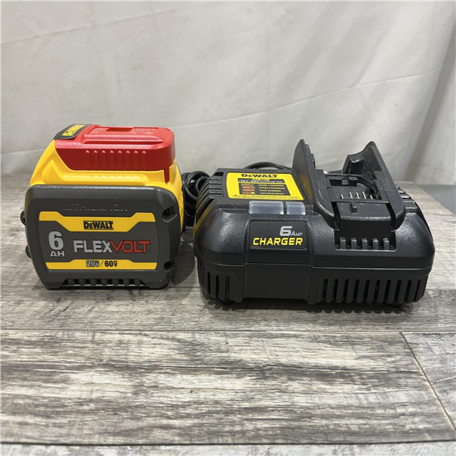 AS-IS DEWALT FLEXVOLT 20V/60V MAX Lithium-Ion 6.0Ah Battery Pack Kit
