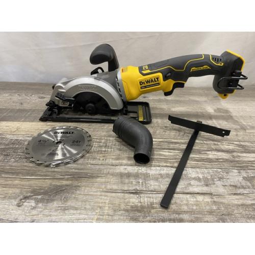 AS-IS DEWALT ATOMIC 20V MAX Cordless Brushless 4-1/2 in. Circular Saw (Tool Only)