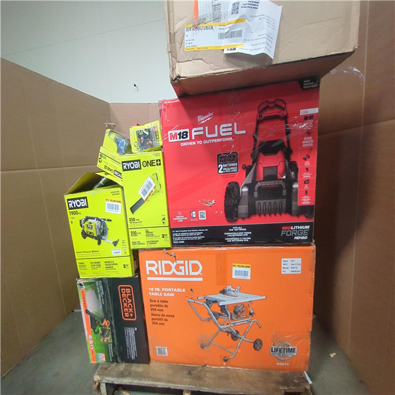 CALIFORNIA AS-IS TOOL PALLET