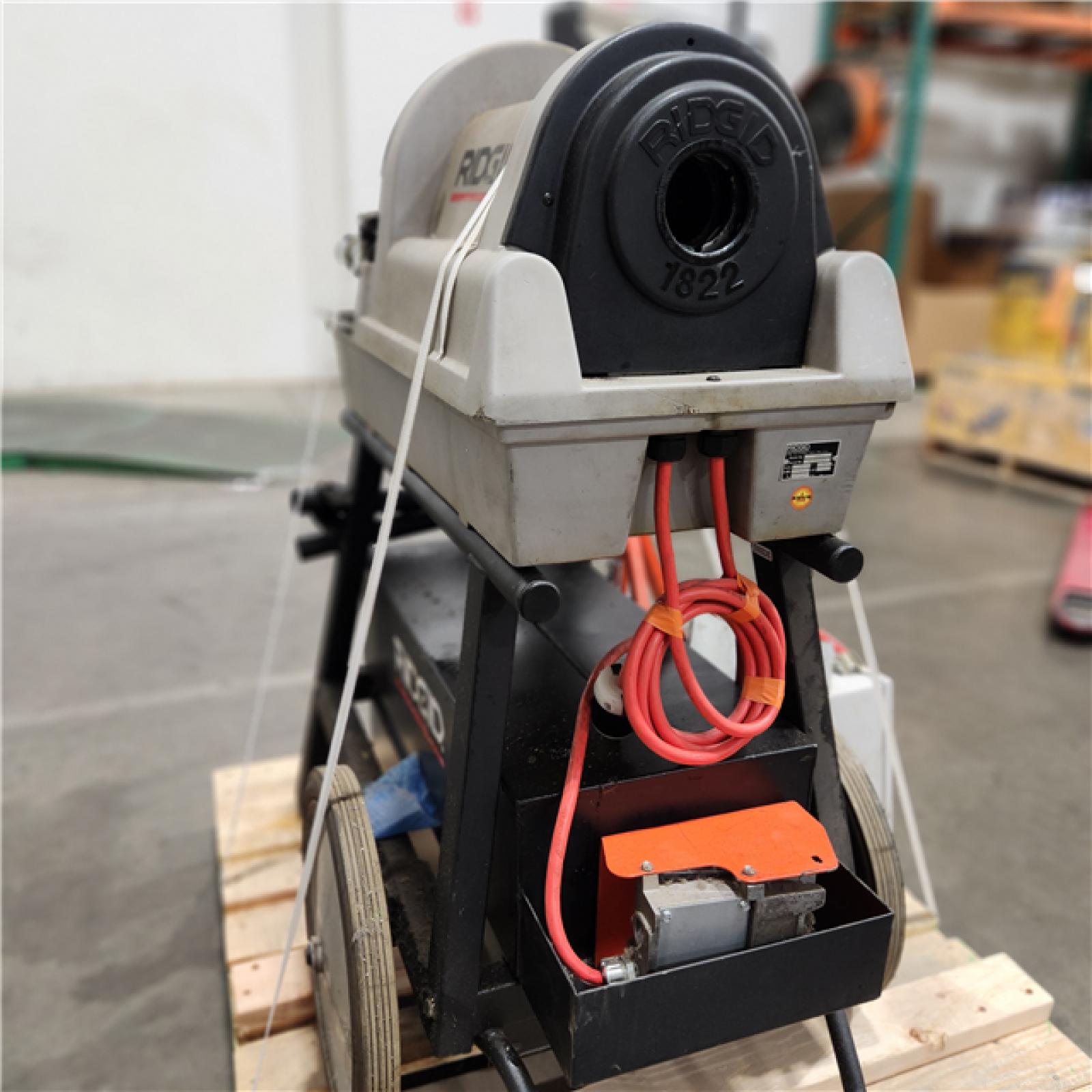Dallas Location - As-Is RIDGID 1822I Pipe Threading Machine