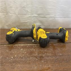 AS-IS DeWALTA® 20V MAX Cordless Drill Driver/Impact Driver Combo Kit 1.3 Ah Lithium Ion
