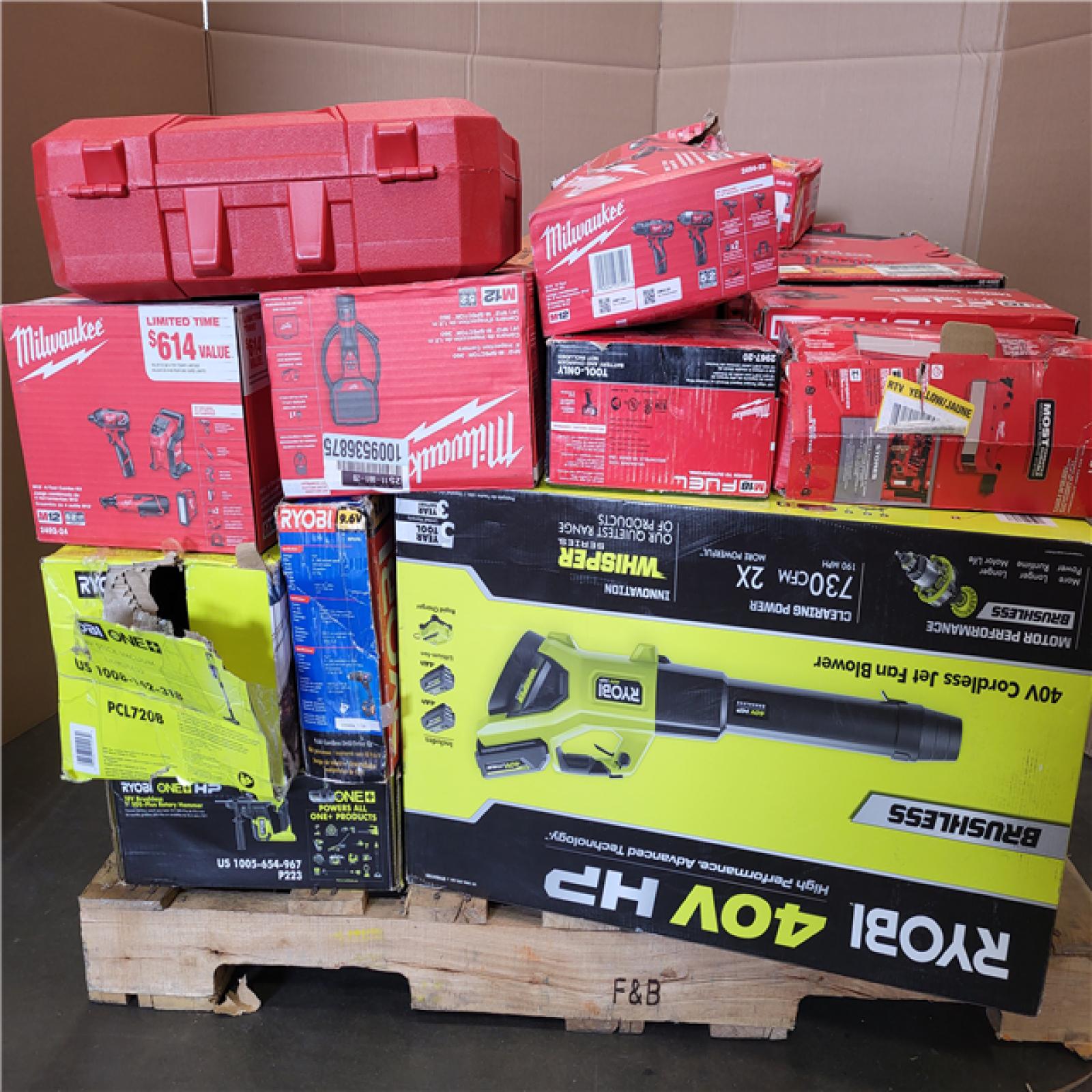 CALIFORNIA AS-IS TOOL pallet
