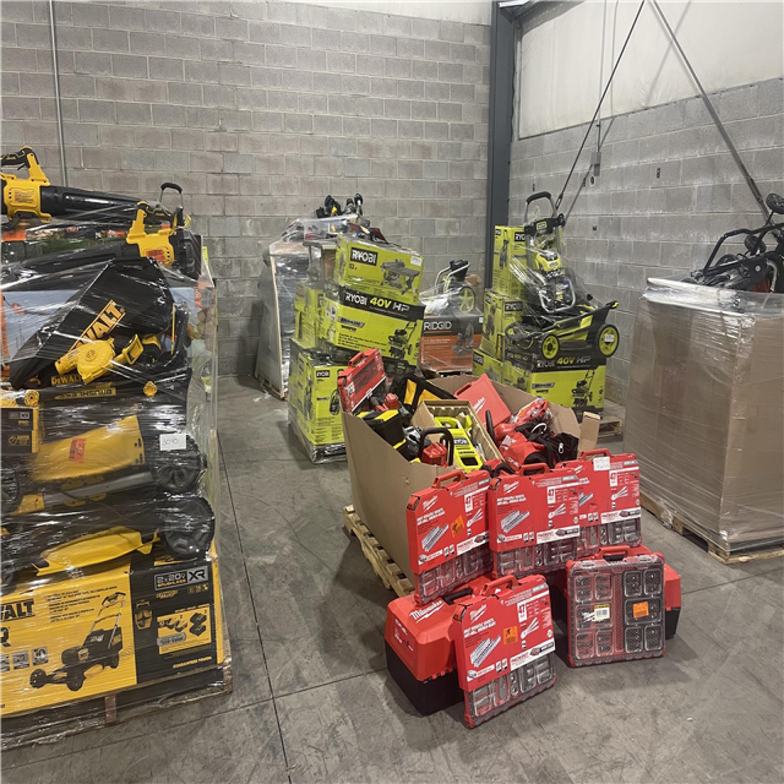 Pittston Location As-Is Power Tools Partial Truckload (9 pallets) 3090-A