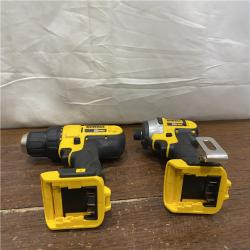 AS-IS DeWALTA® 20V MAX Cordless Drill Driver/Impact Driver Combo Kit 1.3 Ah Lithium Ion