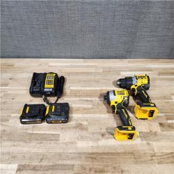 HOUSTON LOCATION - AS-IS DEWALT 2 TOOL COMBO KIT W/ (2) BATTERY & CHARGER