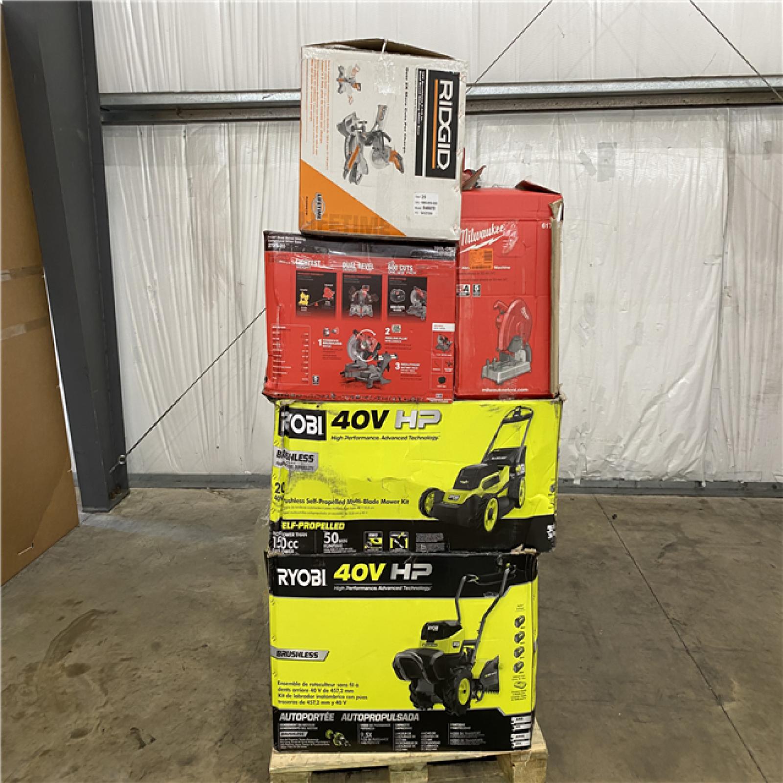 Houston Location AS IS - Tool Pallet