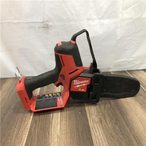AS-IS Milwaukee FUEL 18V Lithium-Ion Brushless Battery 8 in. HATCHET Pruning Saw (Tool-Only)