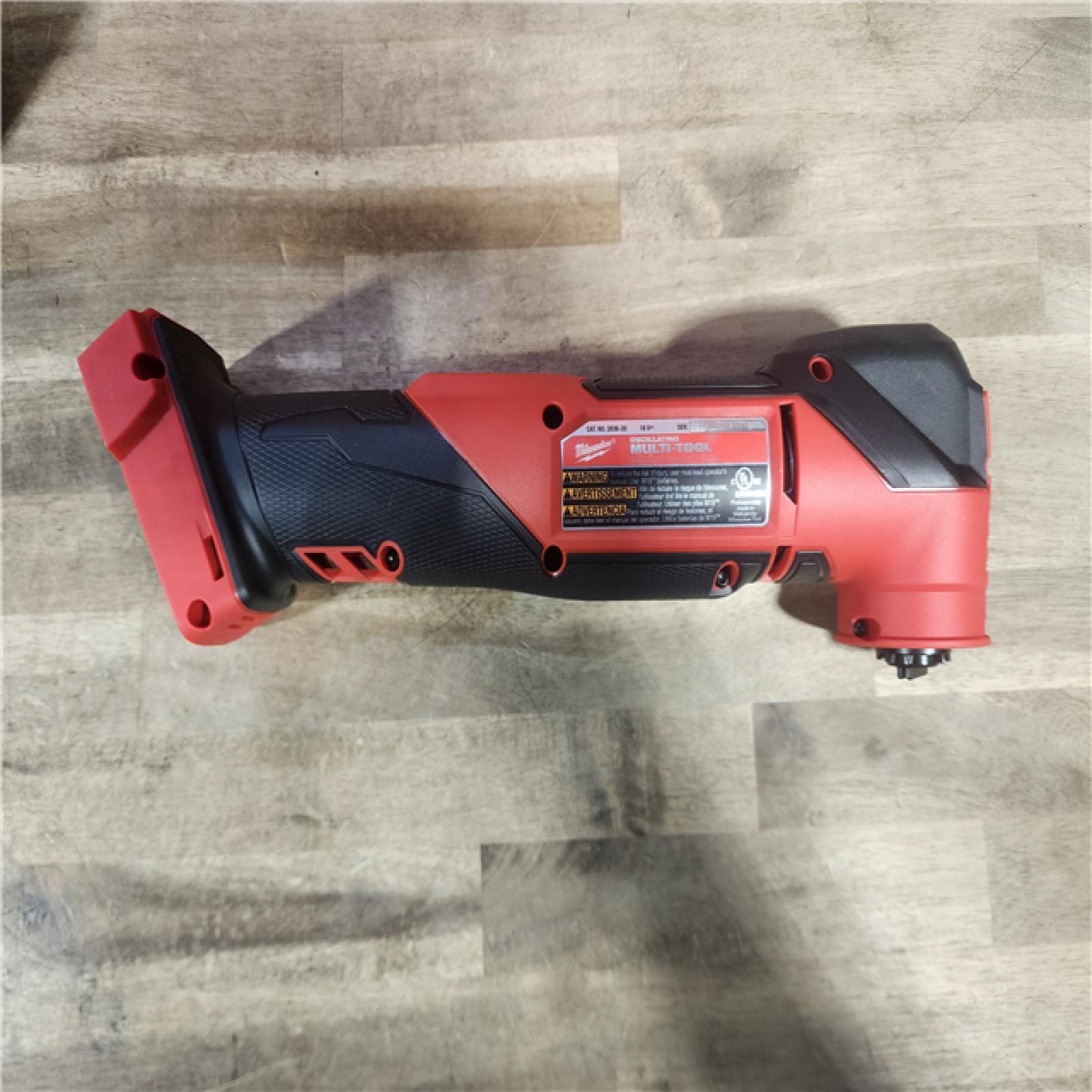 HOUSTON LOCATION - AS-IS (APPEARS LIKE NEW) Milwaukee 18V M18 FUEL Lithium Ion-Cordless Oscillating Multi-Tool Kit